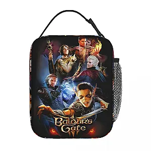 Game Baldur Gate 3 BG3 Thermal Insulated Lunch Bag