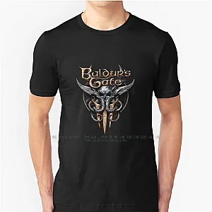 Baldur's Gate 3 Role Play Video Game 3 Three Logo T-shirts