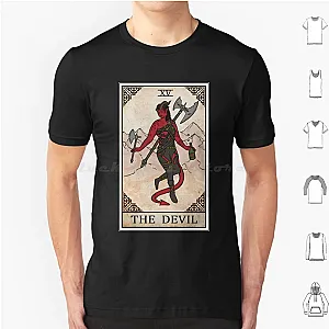 Baldurs Gate 3 Tarot The Devil Game T-shirts