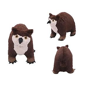 30x20cm Brown Little Owlbear Baldurs Cos Gate 3 Cosplay Stuffed Toy Plush