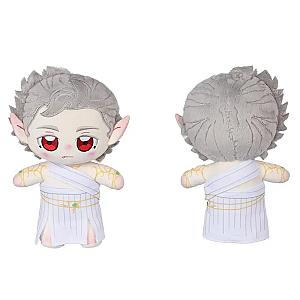 25cm White Astarion Baldurs Cos Gate 3 Cosplay Stuffed Toy Plush