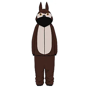 Baldurs Gate 3 Owl Bear Cosplay Fantasia Costume One-Piece Sleepwear