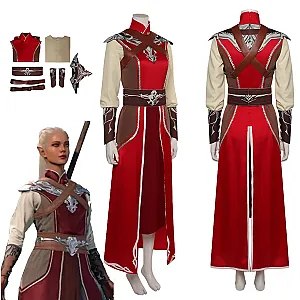 Game Baldur Cos Gate 3 Celestial Warlock Female Uniform Dress Cosplay Costume