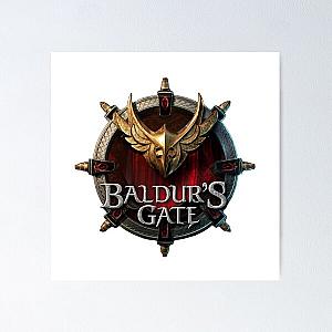 Baldur's Gate 3 logo Poster