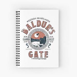 Dungeons _amp_ Dragons Baldur_s Gate Spiral Notebook