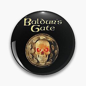 Baldur Gate Skeleton Game Pin