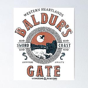 Dungeons Baldur Gate Poster