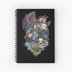 baldur's gate 3 baIdursz.g4te 3 - Spiral Notebook