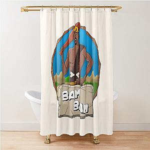Bam Adebayo Miami Basketball Shower Curtain