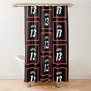 Bam Adebayo Miami Heat Shower Curtain