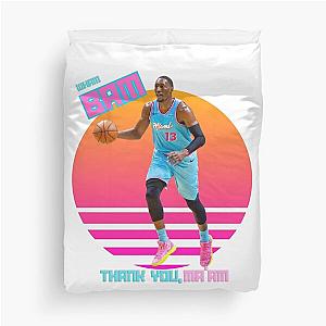 Wham Bam Thank you Ma'am Adebayo Miami Heat Duvet Cover