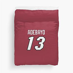 Bam Adebayo (Heat) Duvet Cover