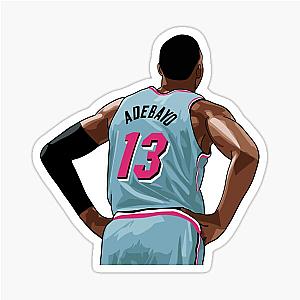 Bam Adebayo Back Sticker
