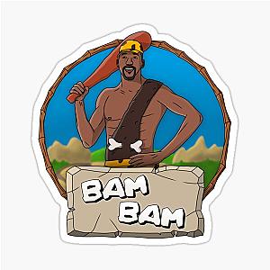 Bam Adebayo Miami Basketball Sticker