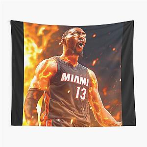 Bam Adebayo 13 Tapestry