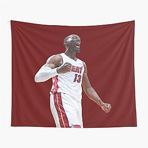 Bam Adebayo 13 Basketball Tapestry