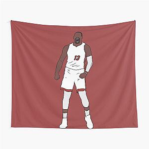 Bam Adebayo Celebration Tapestry