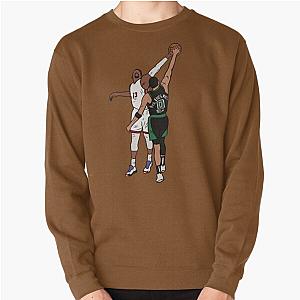Bam Adebayo Blocks Jayson Tatum Sweatshirt