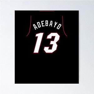 Bam Adebayo Jersey Poster