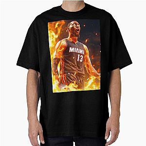 Bam Adebayo 13 Fire T-Shirt
