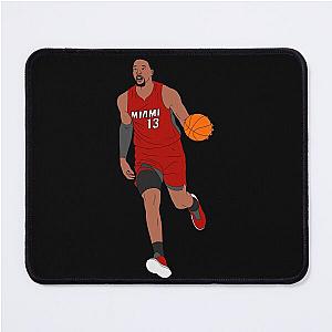 Bam Adebayo Miami Heat Basketball T-Shirt Mouse Pad