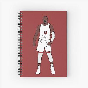 Bam Adebayo Spiral Notebook