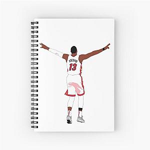 Bam Adebayo Threes Celebration Notebook