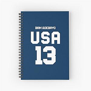 Bam Adebayo Spiral Notebook