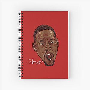 Bam Adebayo Spiral Notebook