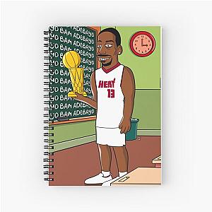 Bam Adebayo Simpsons Character Notebook
