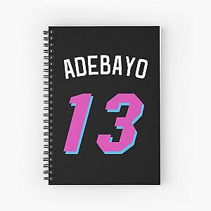 Bam Adebayo 14 Heat Spiral Notebook