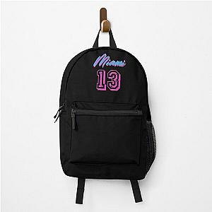 Bam Adebayo 13 Heat Miami Summer Backpack
