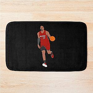 Bam Adebayo Miami Heat Basketball T-Shirt Mat
