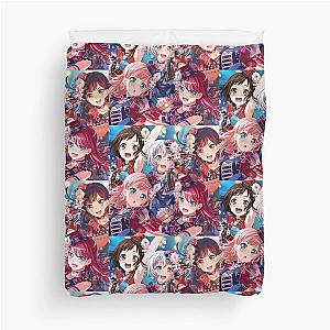 BanG Dream Bandori Ran Moca Tomoe Himari Tsugumi Gorgeous Skies Edit Duvet Cover