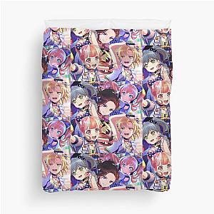 BanG Dream Bandori Rei Masuki Rokka Reona Chiyu NO LIMIT Edit Duvet Cover