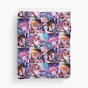 BanG Dream Bandori Rei Masuki Rokka Reona Chiyu OutsideInside Edit Duvet Cover