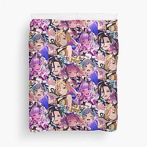 BanG Dream Bandori Rei Masuki Rokka Reona Chiyu Tropical Night Edit Duvet Cover