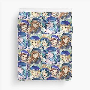 BanG Dream Bandori Hina Sayo Kokoro Tsugumi Lisa Stardust edit Duvet Cover