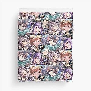 BanG Dream Bandori Roselia Yukina Sayo Rinko Ako Lisa Road To Avalon Edit Duvet Cover