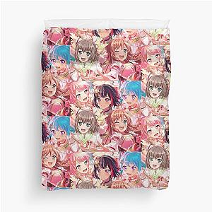 BanG Dream Bandori Aya Kanon Ran Lisa Maya Sakura Splash Edit Duvet Cover