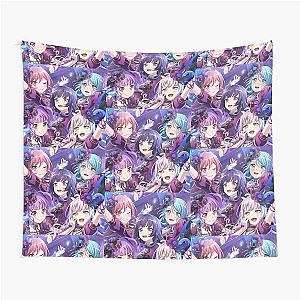 BanG Dream Bandori Roselia Yukina Sayo Rinko Ako Lisa Sprechchor Edit Tapestry