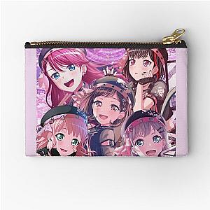 BanG Dream Bandori Moca Tsugumi Ran Tomoe Himari Full Blooming After School Edit Zipper Pouch