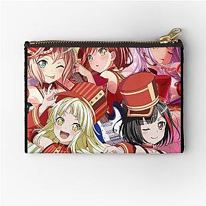 BanG Dream Bandori Lisa Yukina Moca Kokoro Ran Sunlit Smile Star Edit Zipper Pouch