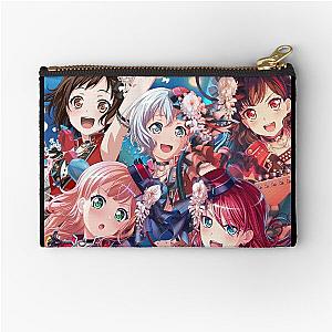 BanG Dream Bandori Ran Moca Tomoe Himari Tsugumi Gorgeous Skies Edit Zipper Pouch