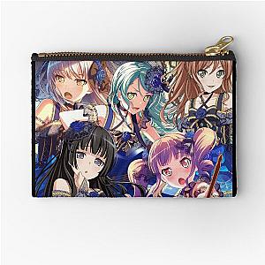 BanG Dream Bandori Sayo Yukina Rinko Ako Lisa Rainy Blue Rose edit Zipper Pouch