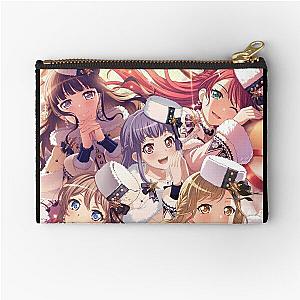 BanG Dream Bandori Rinko Ako Tomoe Arisa Saaya Fluttering Light Edit Zipper Pouch