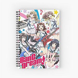 Bang Dream Poster Spiral Notebook