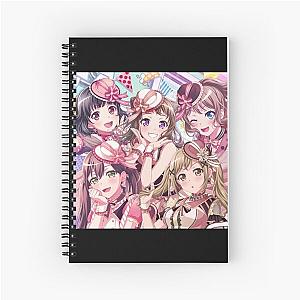 BanG Dream Bandori Poppin Party PoPiPa Candy House Set Edit Spiral Notebook