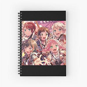 BanG Dream Bandori Afterglow Aglow Band Story 3 Set Edit Spiral Notebook