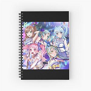 BanG Dream Bandori Milkyway Kanon Lisa Aya Sayo Hina Spiral Notebook